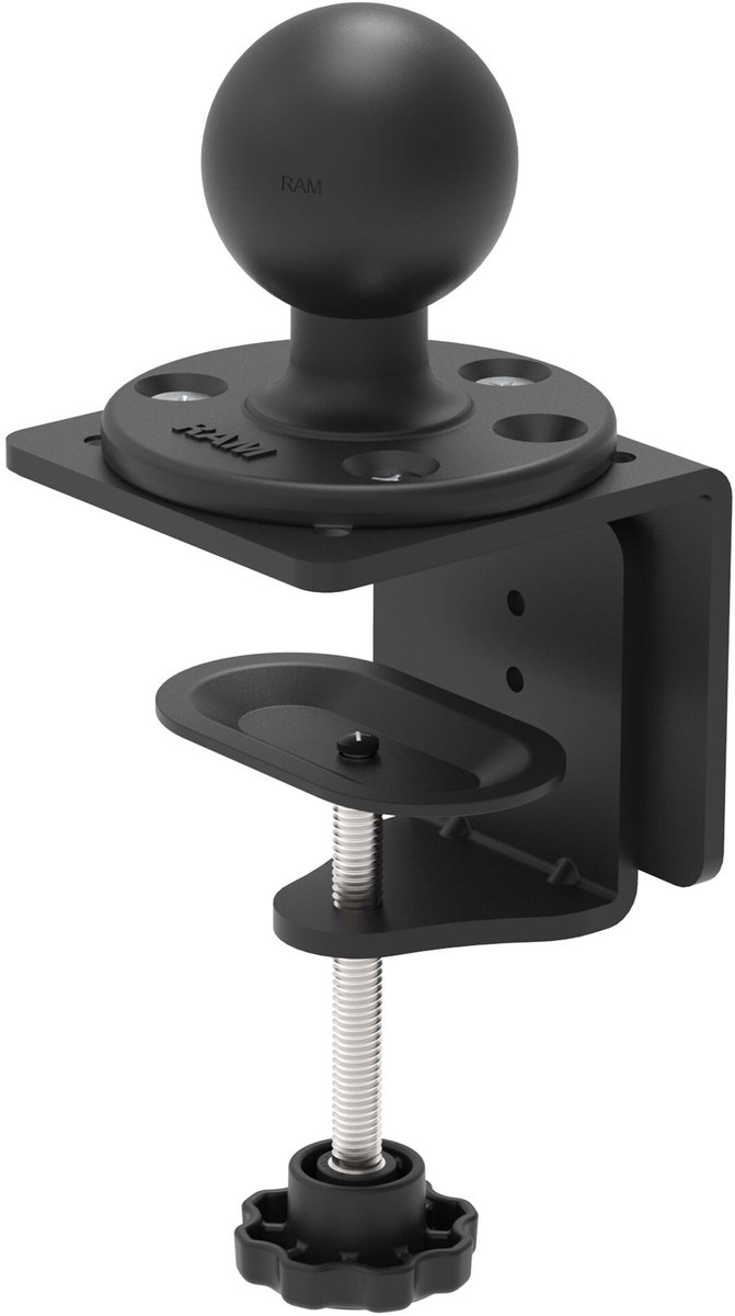 Heavy Duty C-klembasis met D-formaat kogel