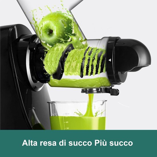 SolidKeus - Slow Juicer met RVS voor Fruit en Groenten 200 W — afbeelding 3
