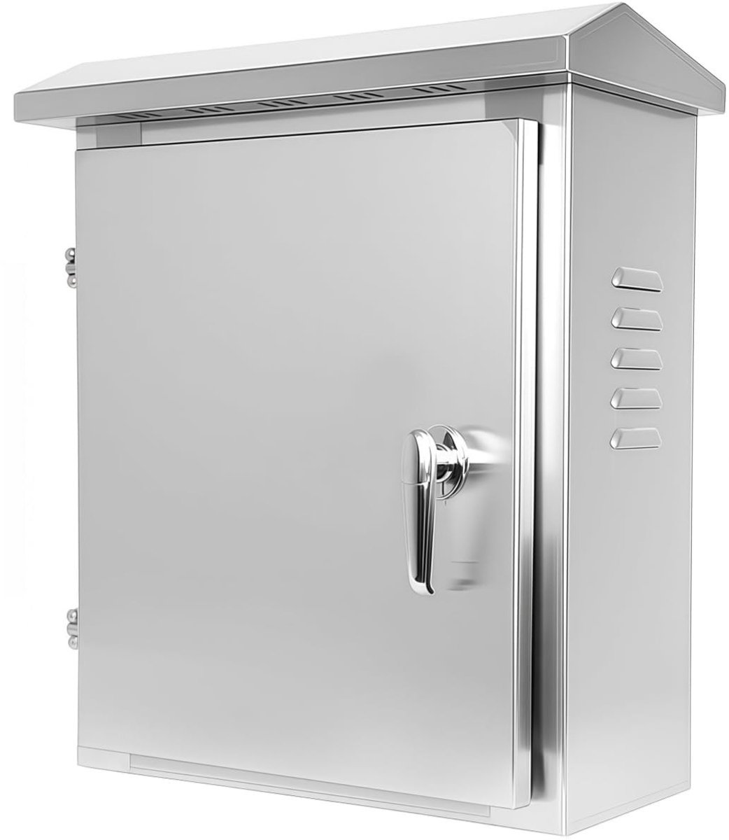 SolidKeus - Waterdichte RVS Distributiekast voor Buiten, 30x25x15cm