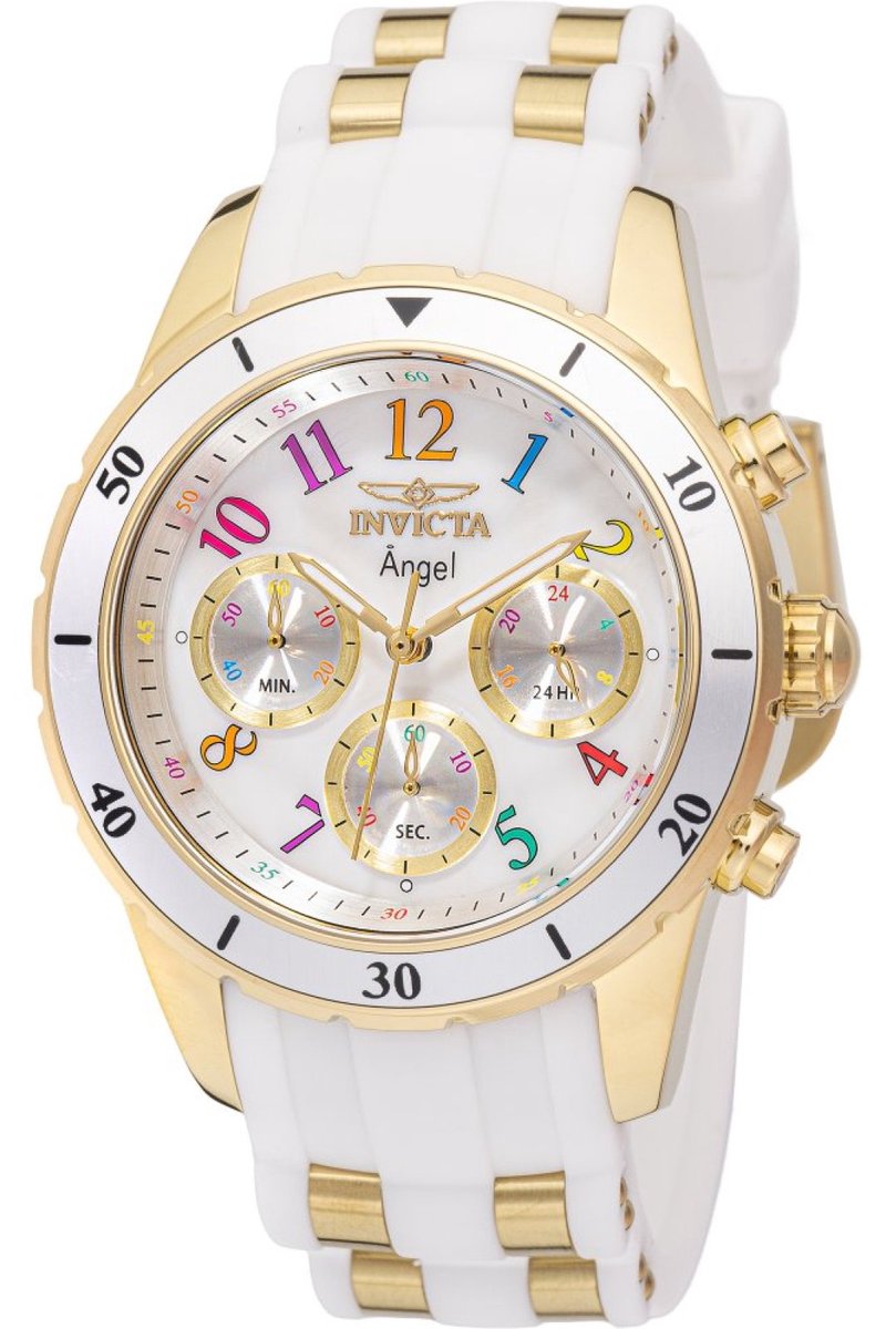 Invicta Angel 49801 Dames Quartz Horloge - 40 mm