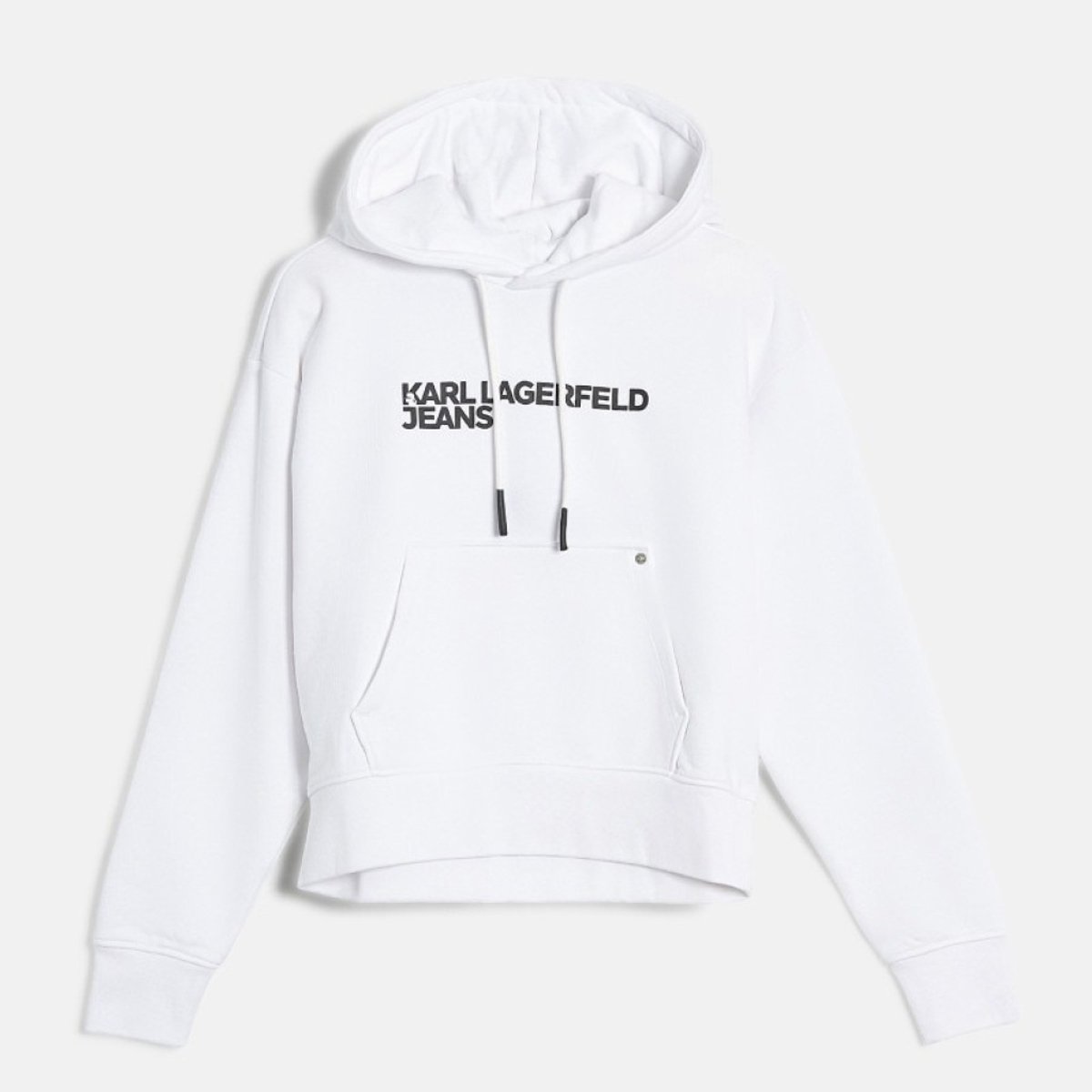 KARL LAGERFELD JEANS A2M20049 KLJ REG LOGO HOODIE EU Wit