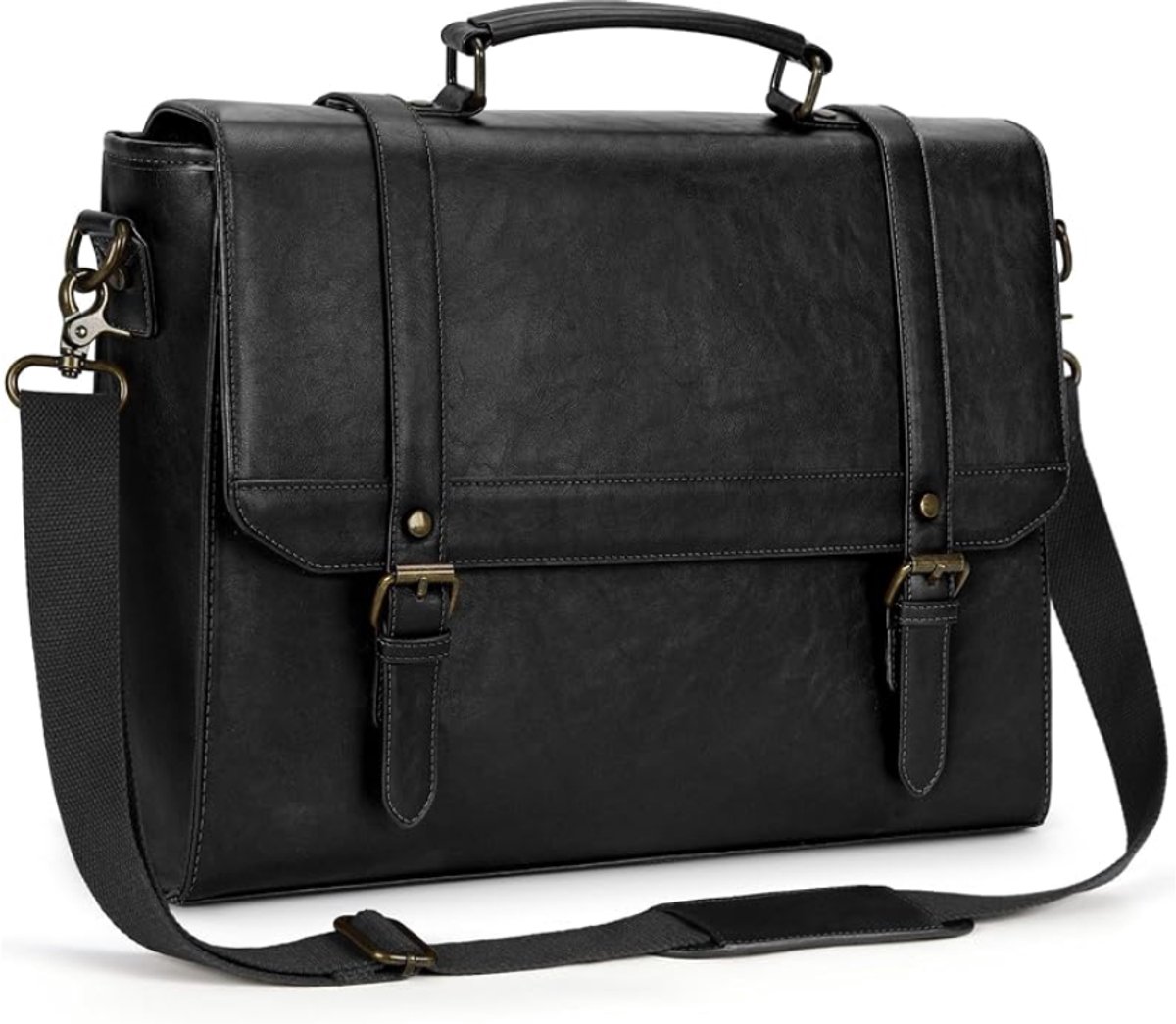 ZRNS® Messenger Bag Heren - Schoudertas - Laptoptas 15,6 Inch - Zwart