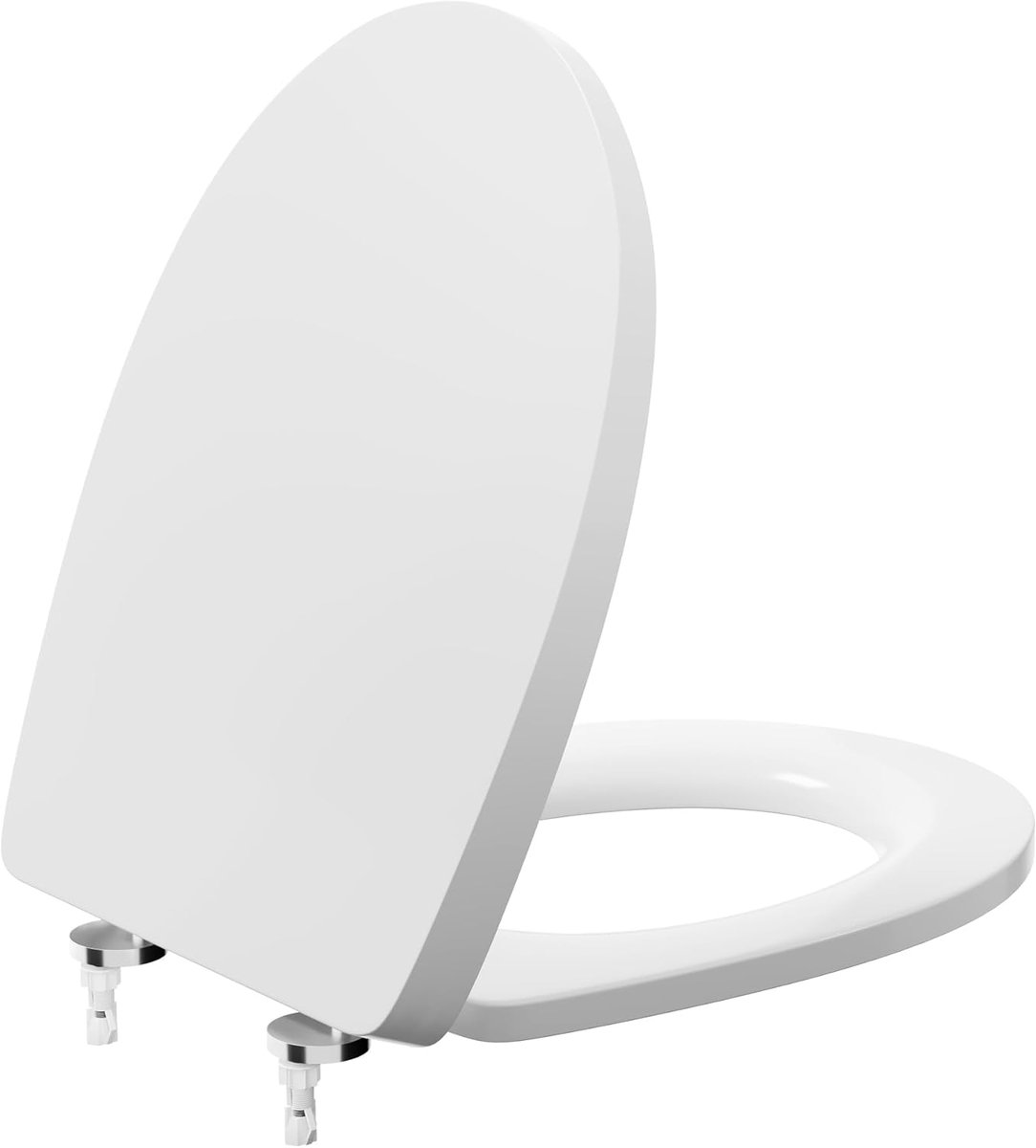 Toiletbril met softclosemechanisme, snelsluitfunctie voor eenvoudige reiniging