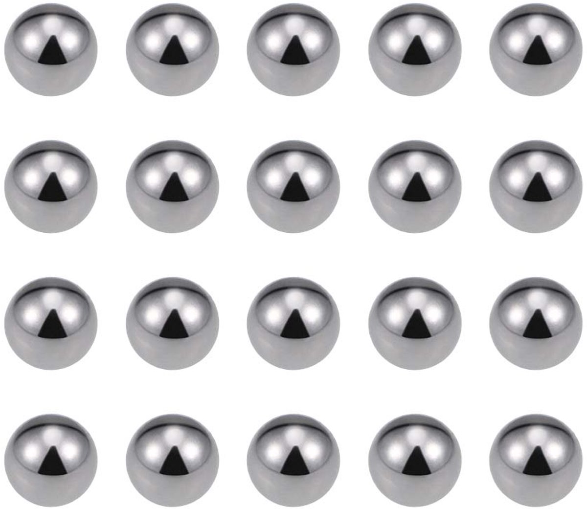 Sourcing map 50 stuks. Kogelkogels koolstofstaal precisie kogels 8 mm, VLOOKUP(A68,'[1]Amazon UK Attributes'!$A:$E,5,0)