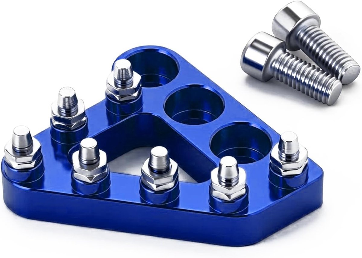 Motorpedaal, Billet Motorfiets Achterrempedaal - 125 250 300 350 450 530 690 950 990 SX EXC XCF SXF XC XCW EXCF EXCF EXCF SMR - Blauw | Rempedaal stappunt vervanging voor 125 250 300 350 450 530 690 950 990 SX EXC XCF SXF XC XCW EXCF EXCW EXCF SMR
