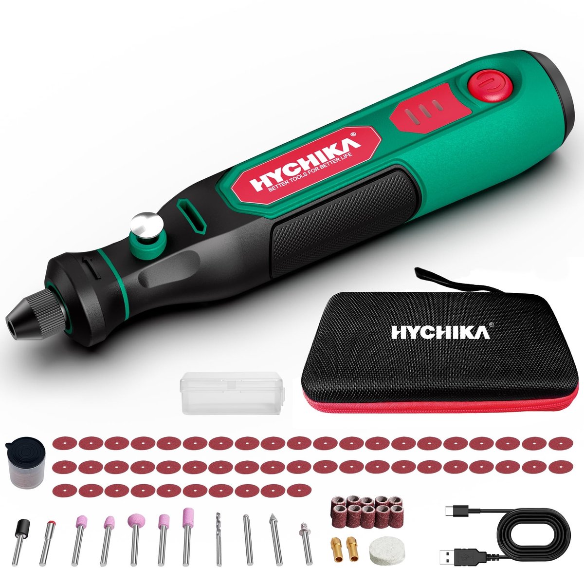 Elzusha - Draadloze Multifunctionele Gereedschapset 3.6V - 77 Delen USB-C
