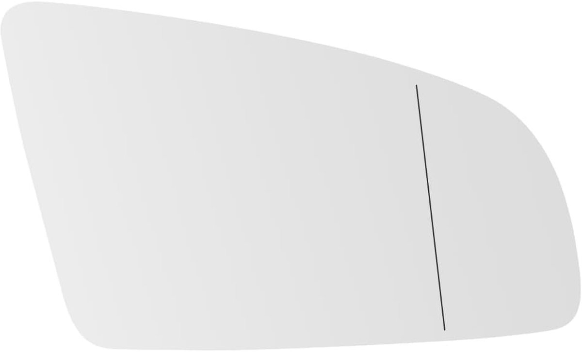 Spiegelglas Verwarmd Passagierszijde voor Audi A3 S3 2003-2008 A4 S4 2000-2009 A6 S6 2004-2008 Buitenspiegel Glas Vervanging 8E0857536E (Rechts)
