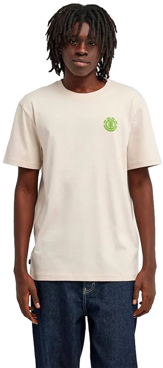 Element Ampli T-shirt Met Korte Mouwen Wit XL Man
