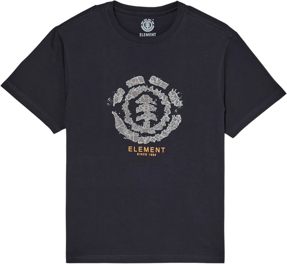Element Rockys T-shirt Met Korte Mouwen 16 Years Jongen Zwart