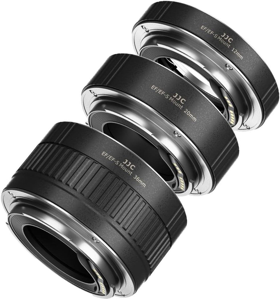 Macro Extension Tubes Set van 12/20/36mm voor Canon EF/EF-S Lens en DSLR Camera's - Perfect voor Close-up Fotografie en Creatieve Beelden