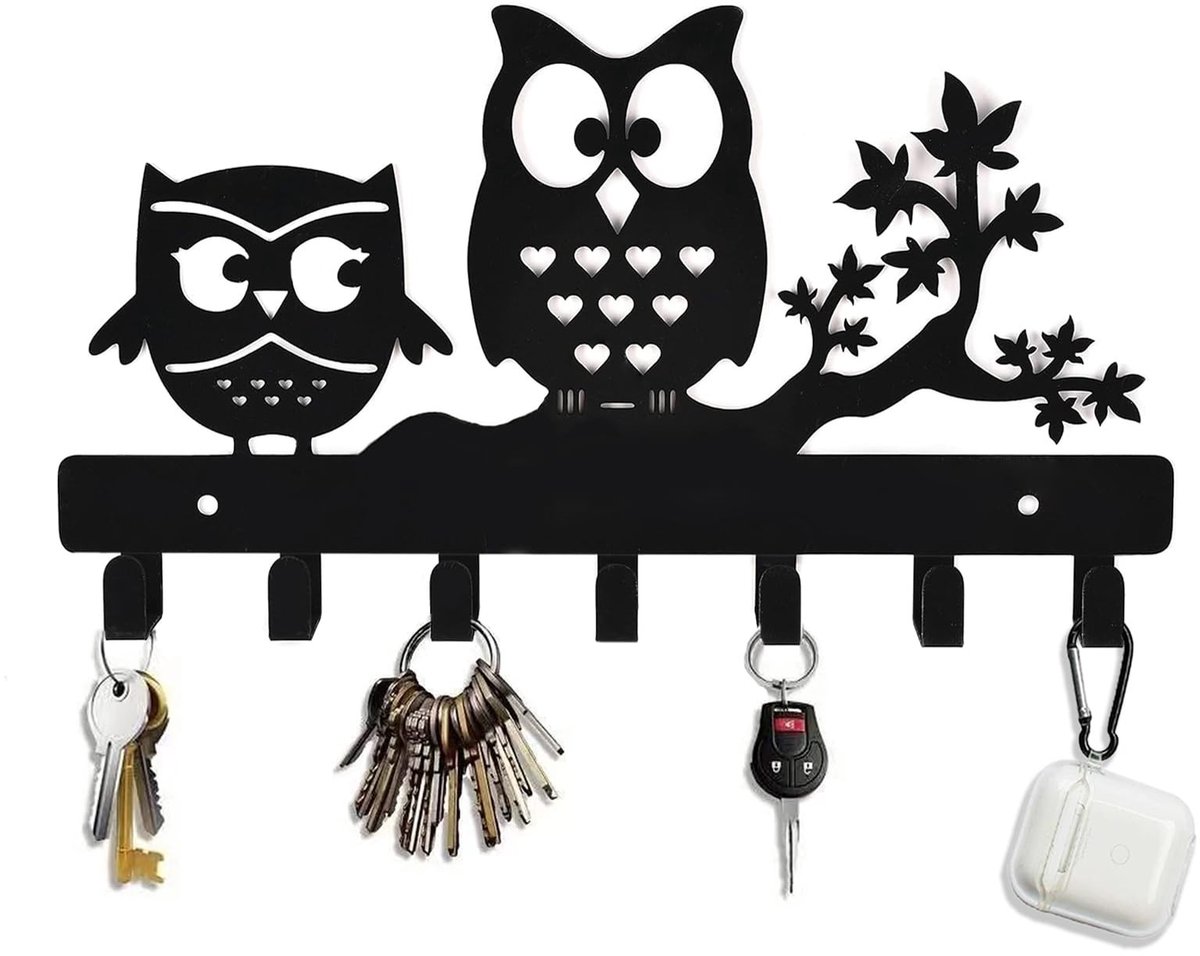 Omgoods - Zelfklevende Sleutelhanger voor Wanddecoratie