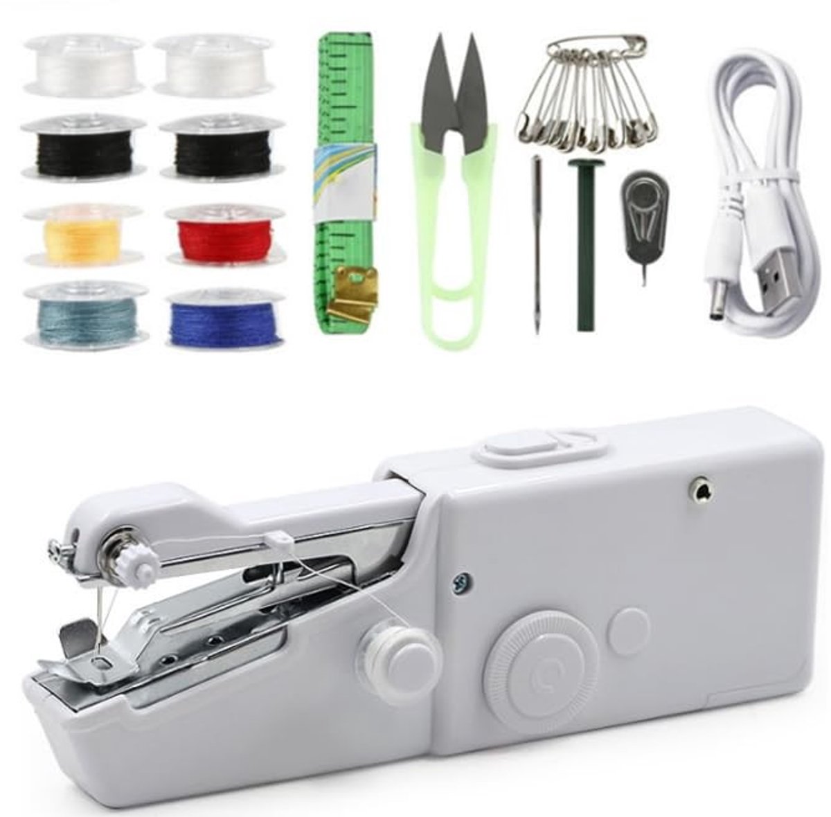 Omgoods - Draagbare Mini Elektrische Naaimachine voor Beginners