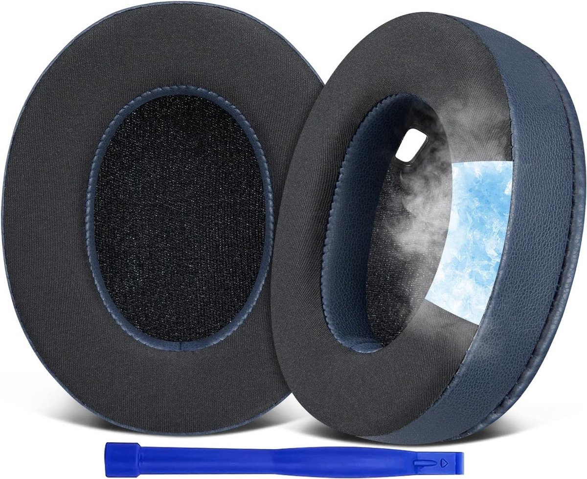Comfortabele vervangende oorkussens voor Sony WH-1000XM4 koptelefoon met gel-geïsoleerde demping en hoge dichtheid