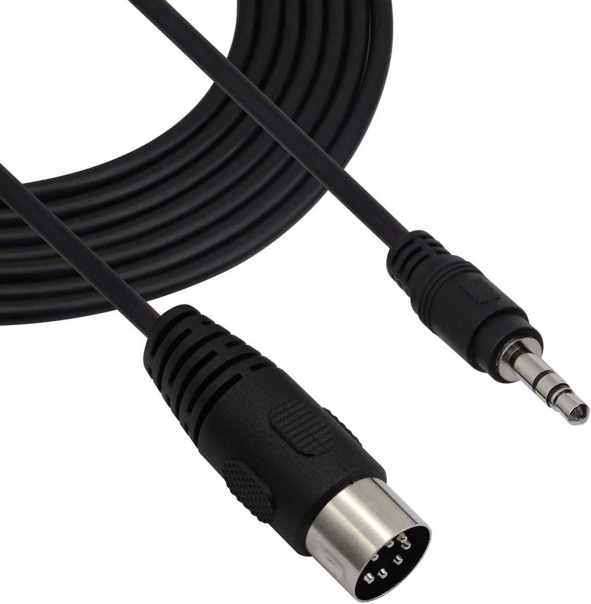 Omgoods - 7 Pin DIN naar 3.5mm Audiokabel voor Hi-Fi Systemen
