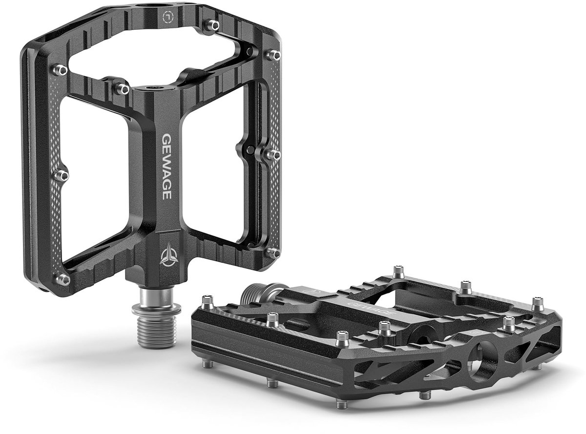 SolidKeus - Aluminium MTB Pedalen met Antislip en Lager Systemen