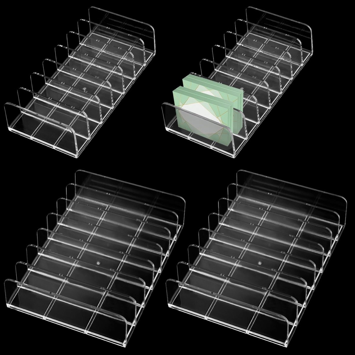 SolidKeus - Transparante Acryl Organizer voor Oogschaduw Paletten