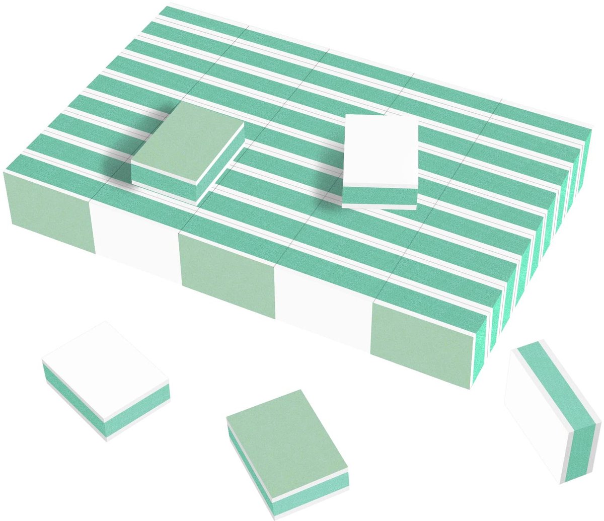 SolidKeus - Mini Polijstblok voor Nagels, 50 Stuks