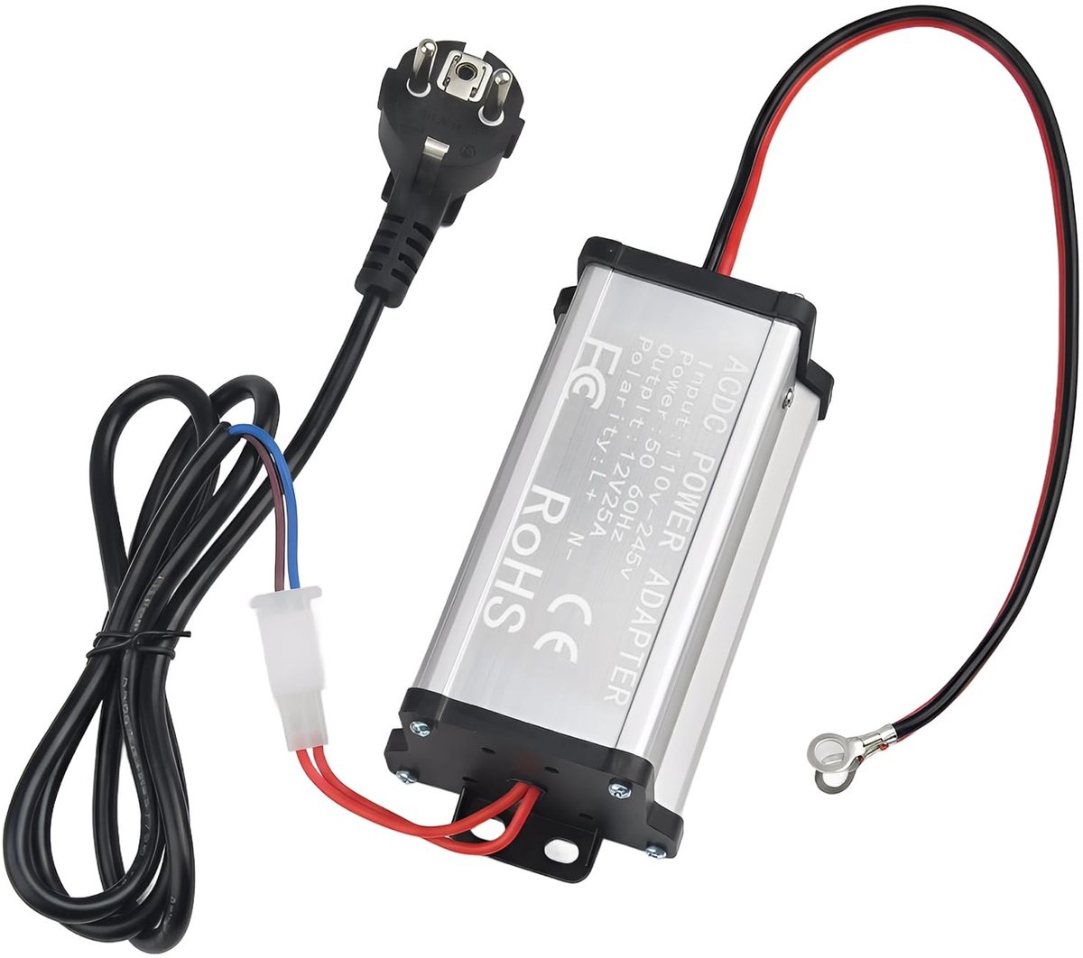 SolidKeus - 240V naar 12V AC/DC Voedingsadapter voor Dieselluchtverwarming