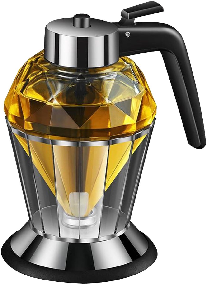 SolidKeus - Glazen Honingdispenser met Stand 200 ml