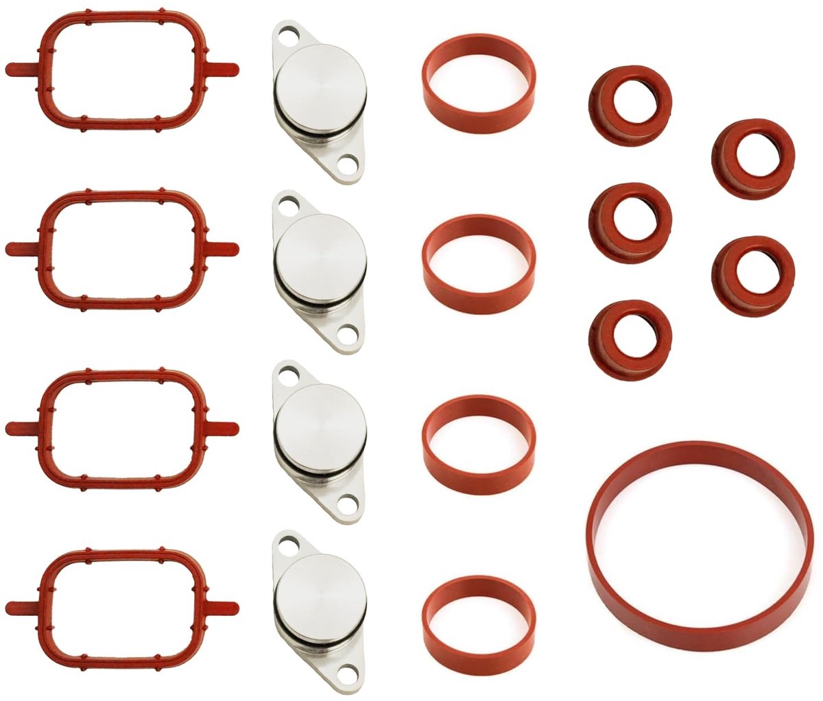 SolidKeus - Inlaatklep Montagekit 4x22mm voor Auto's