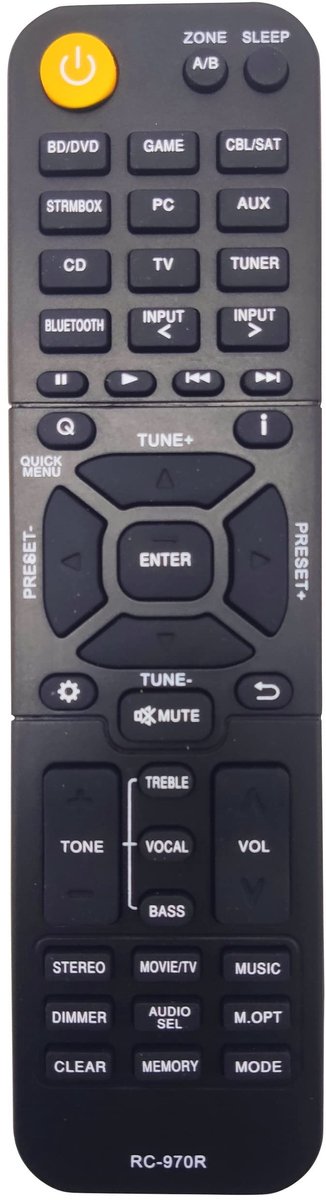 SolidKeus - Afstandsbediening RC-970R voor Ontvangers