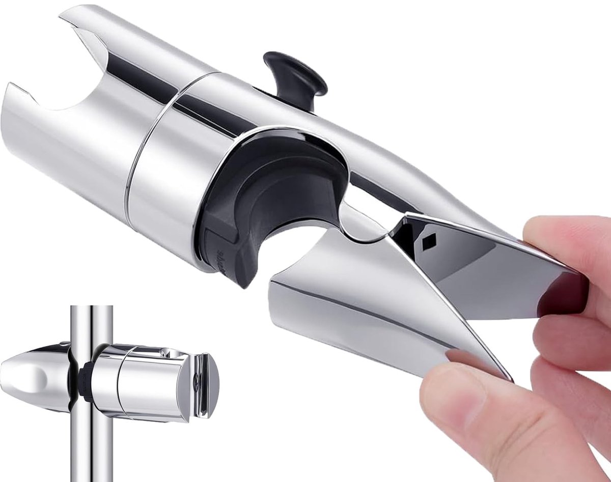 SolidKeus - Universele Doucheslanghouder voor 18-25mm Roden