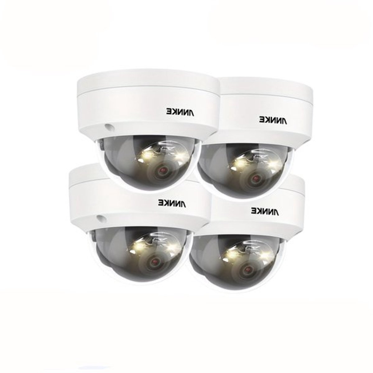 Beveiligingscamera – Camerabewaking – Bewakingscamera – Camerasysteem – IP-camera – 3K Super HD Resolutie – AI Mens- en Voertuigdetectie