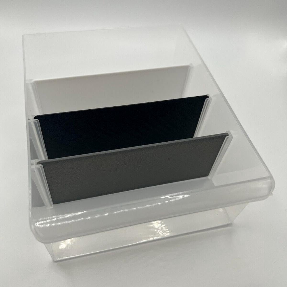 Scheidingsplaten 30 stuks groot wit 107 x 48 mm scheidingswand vervangingsdeel compatibel met Stanley opbergbak voor kleine onderdelen 1-93-978 1-93-981 scheidingsplaten voor sorteerbox (wit)
