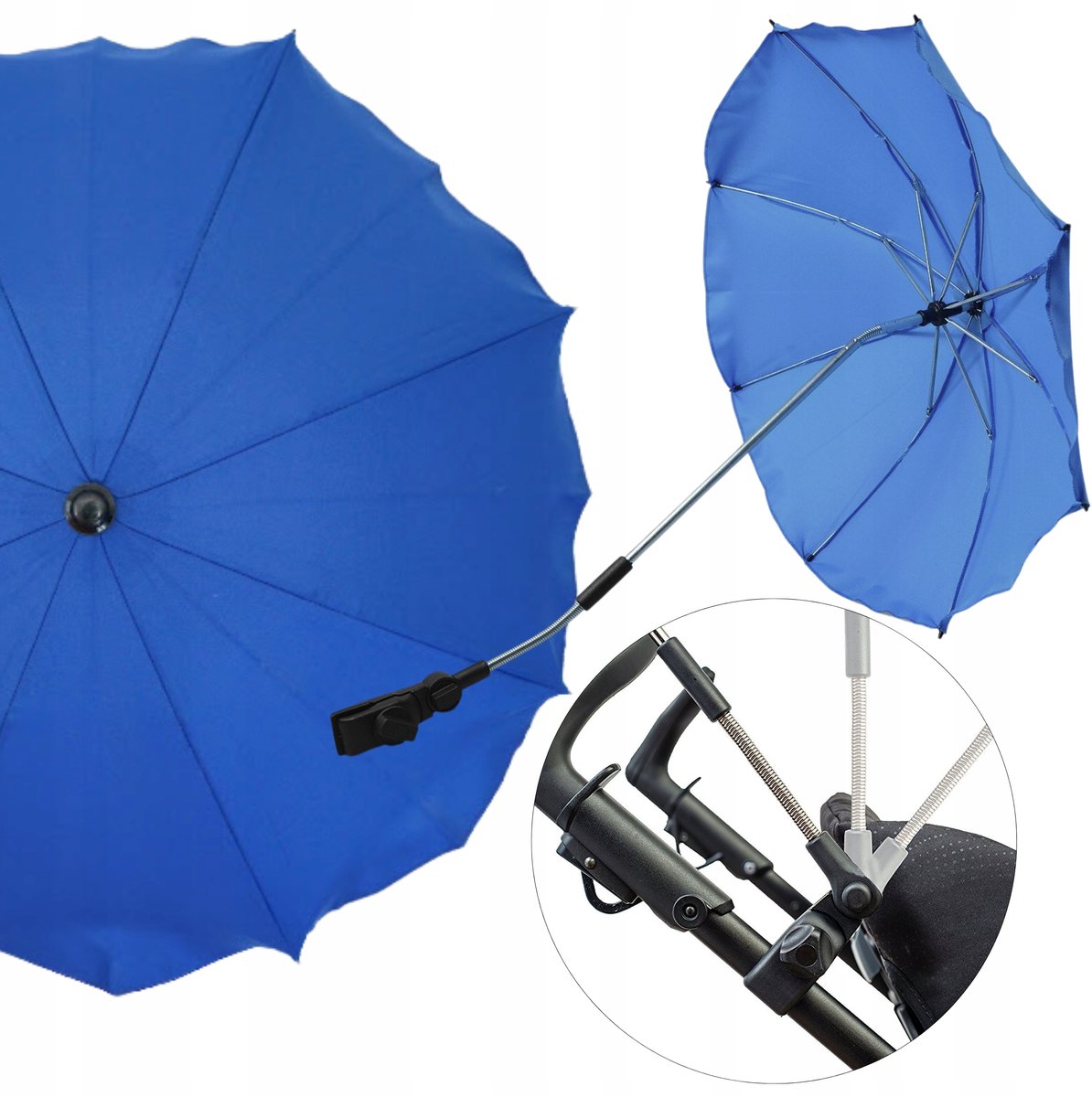 Universele Kinderwagen Parasol UV 50+ Bescherming - Chabrowy