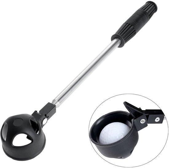 SolidKeus - Telescopische Golfbal Retriever van Staal tot 2m — afbeelding 5