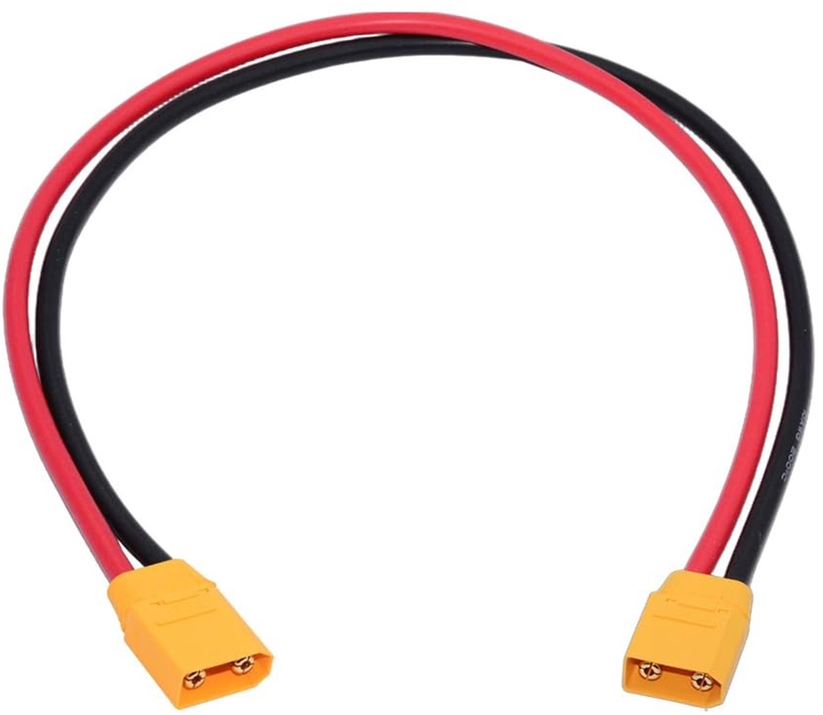 SolidKeus - XT90 Male naar Male 10AWG Oplaadkabel voor RC Batterij en Zonnepaneel