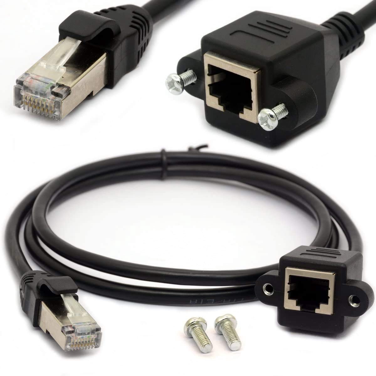 SolidKeus - RJ45 Ethernet Verlengkabel Cat 5E/6 1.5 Meter