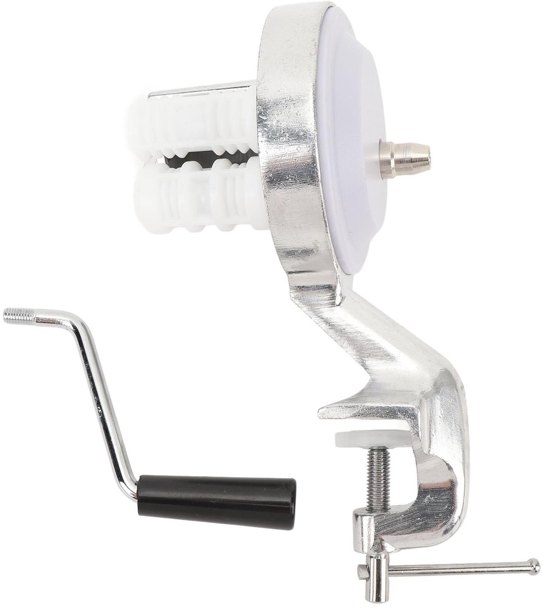 Cavatelli Maker - Pastamachine Handmatig - Zelfgemaakte Pasta - Hand Crank Bediening - Compact Formaat - Zilverkleurig