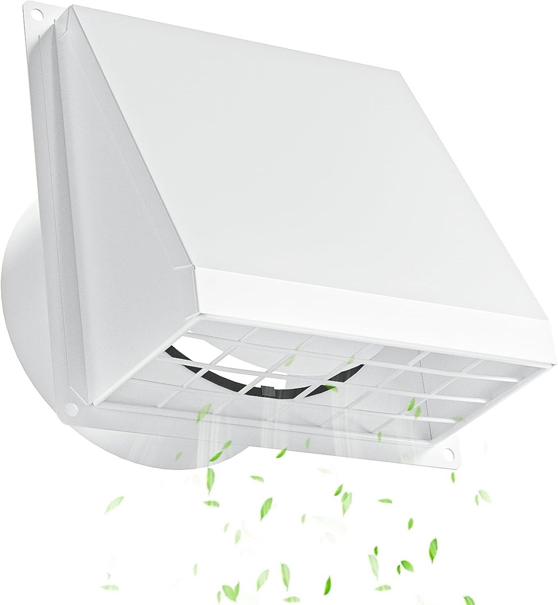 SolidKeus - Ventilatierooster met Vogelbescherming en Afvoerklep (150 mm)
