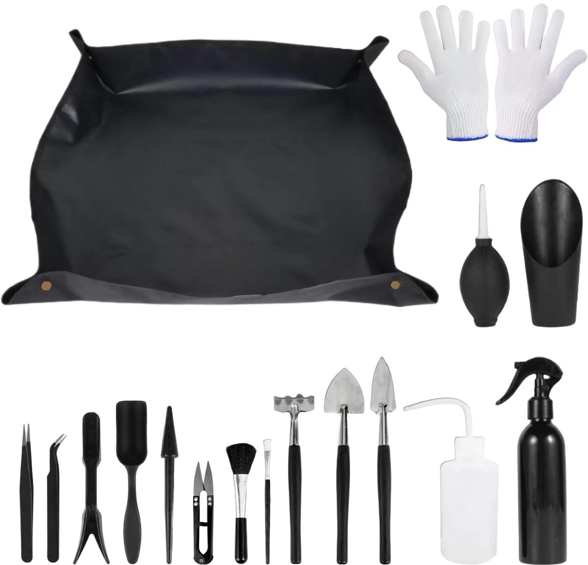 SolidKeus - Waterdichte Tuinmat en Mini Tuingereedschap Set