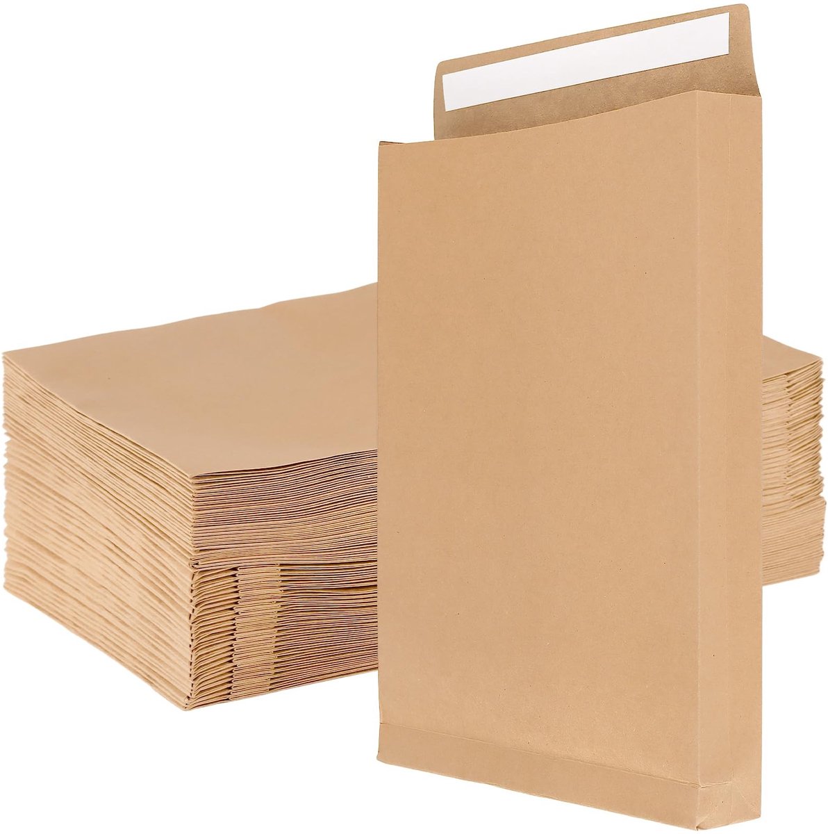 SolidKeus - 50 Stuks C4 Zelfklevende Enveloppen, Kraftpapier, Voor Documenten