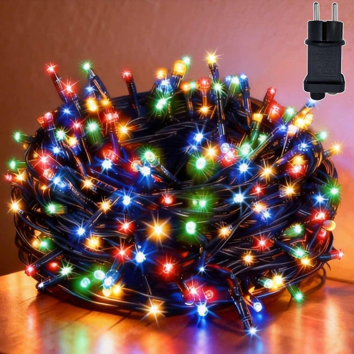 Buiten lichtsnoer - Meerkleurig - 20 m - 200 LED - Voor Bruiloften, Feesten en Tuin