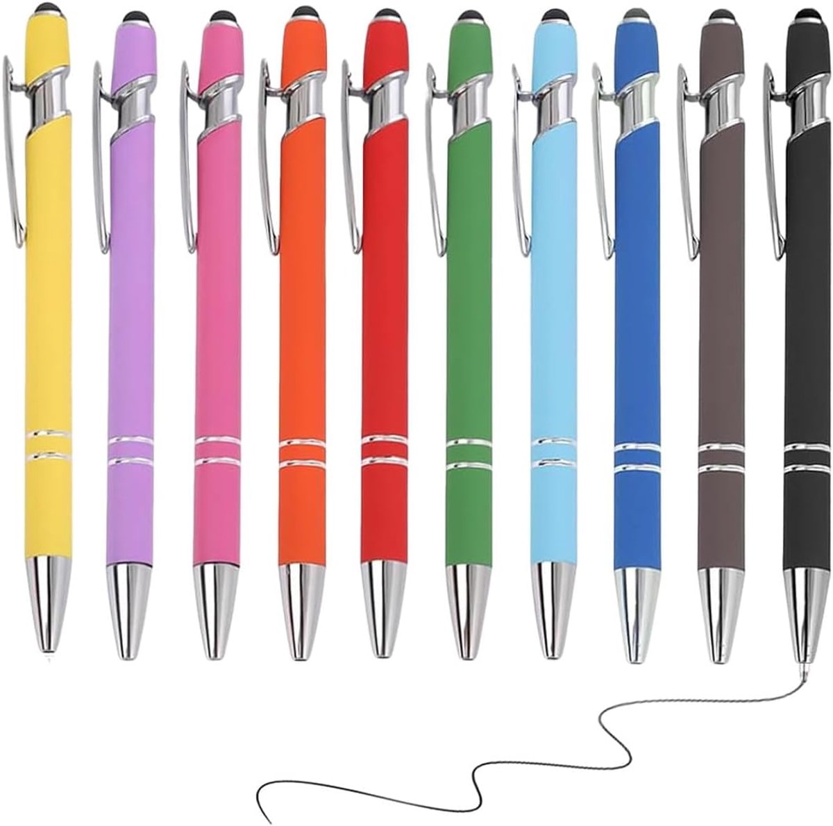 10 stuks 4-in-1 balpen, intrekbare balpen, grappige pennen voor schoolbenodigdheden, kantoor, verpleegster, studenten, cadeau