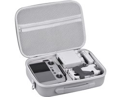 Mini 4 Pro RC 2 Case, Grote Capaciteit Draagbare PU Lederen Opbergtas voor DJI Mini 4 Pro Fly Meer Combo Drone RC2 Controller Kit Accessoires, RG-MINI4-CASE