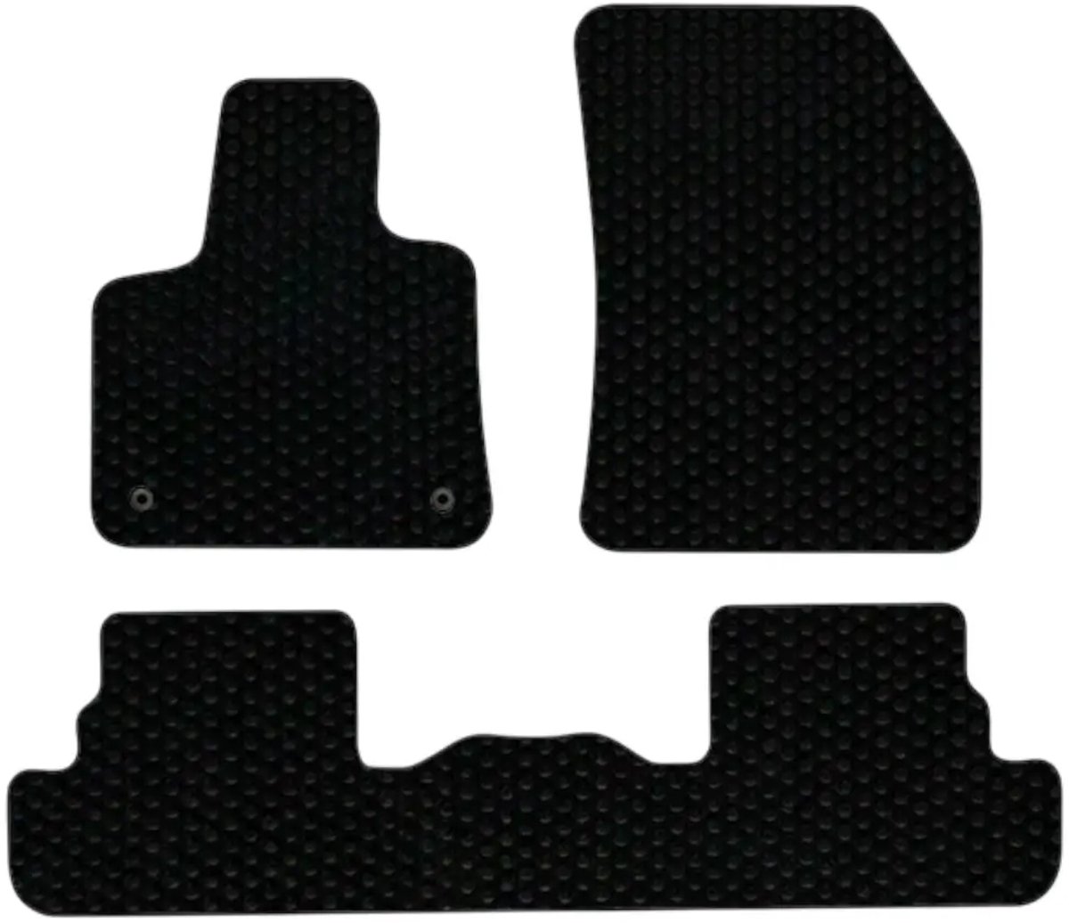 Automatten Peugeot 3008 2021-heden - Rubber - Perfecte pasvorm - 3-delig - Type: SUV Hybrid