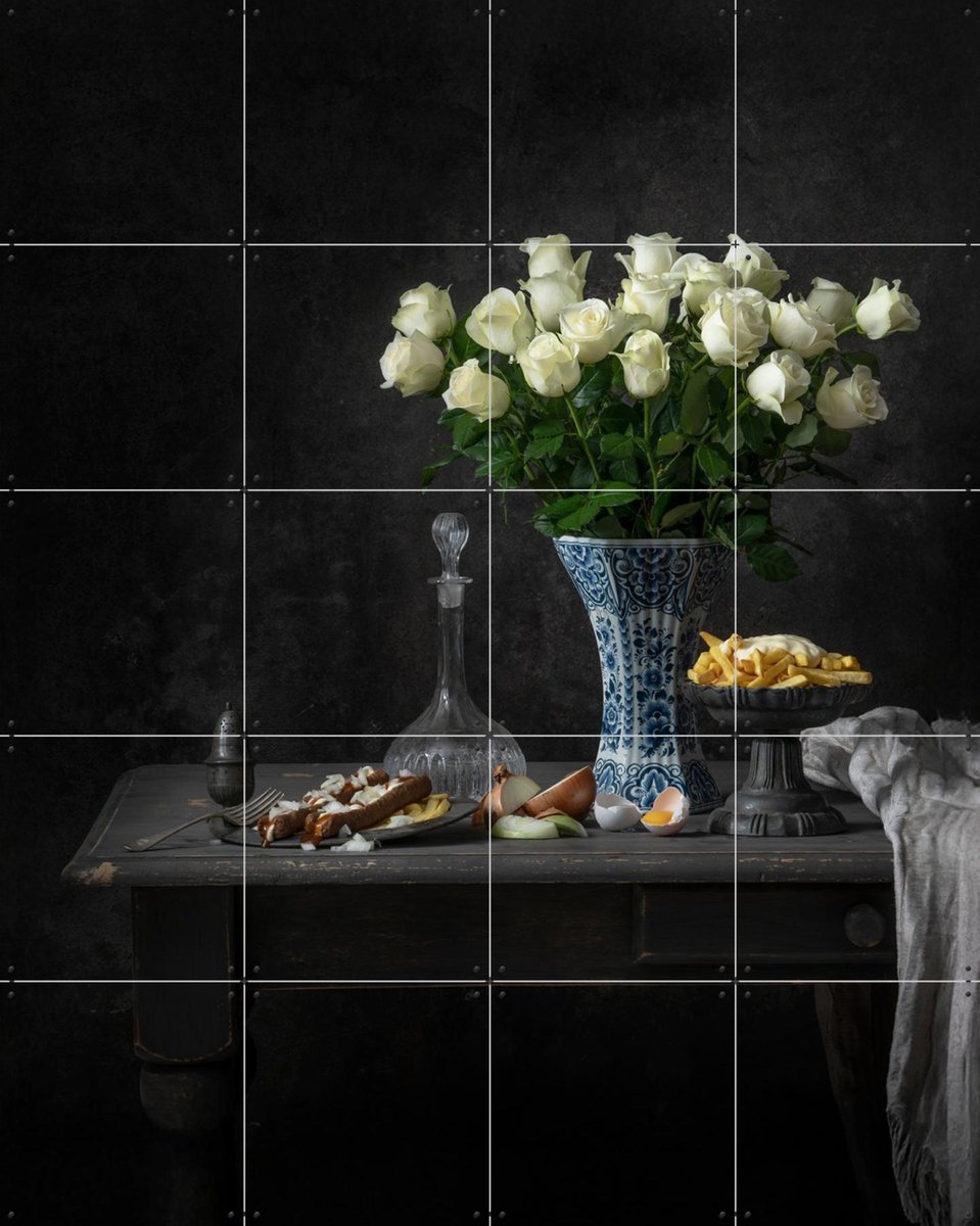 IXXI Vette Bek Royal, Igor Swinkels - 80 x 100 cm - Gratis ophangtool - Grote wanddecoratie en posters - Fotografie, Woonkamer, Keuken, Eetkamer