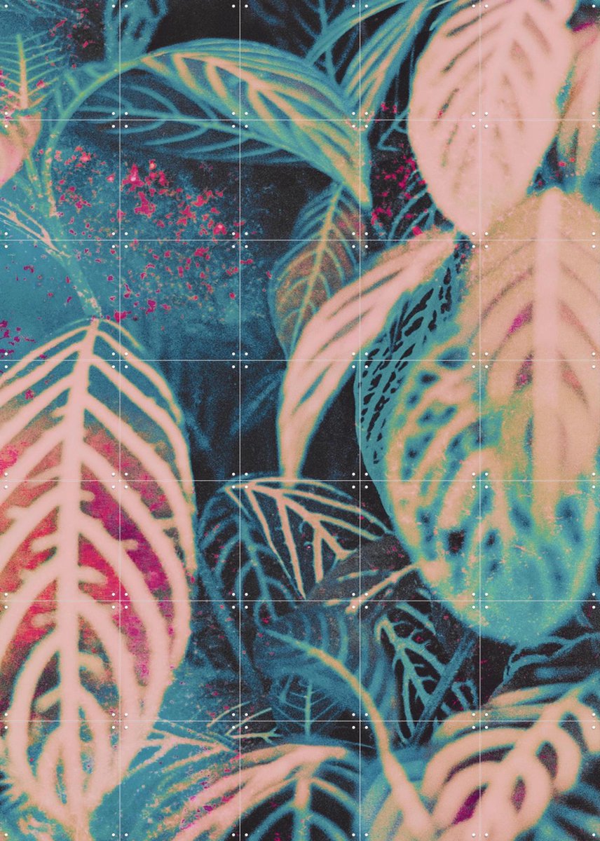 IXXI Seek, Amber Lauder - 100 x 140 cm - Gratis ophangtool - Grote wanddecoratie en posters - Geometrische Kunst, Speels, Surrealisme, Modern