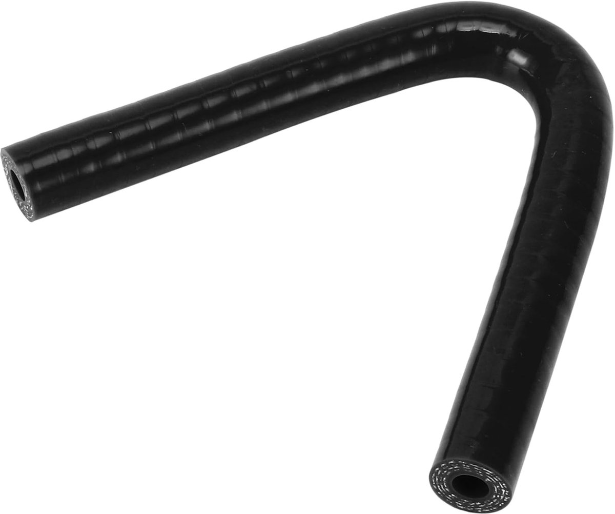 ABSOPRO 1 Stuk 8mm/ 0.31" ID 120mm/4.72" Lengte 135 Graden Zwarte Auto Silicone Slang Koelslang Universeel