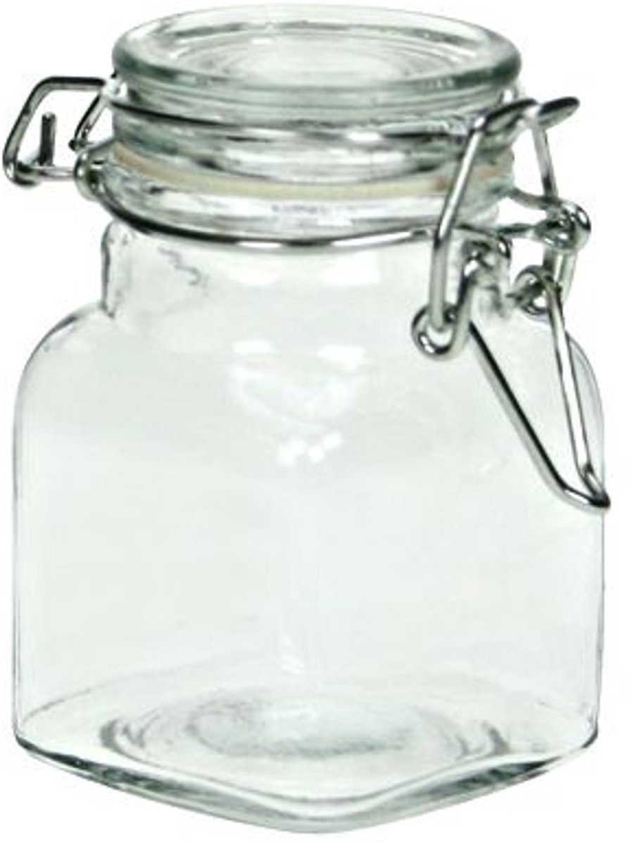 Cosy & Trendy Bokaal Met Clip 11cl D4,5xh9cm Vierkanti