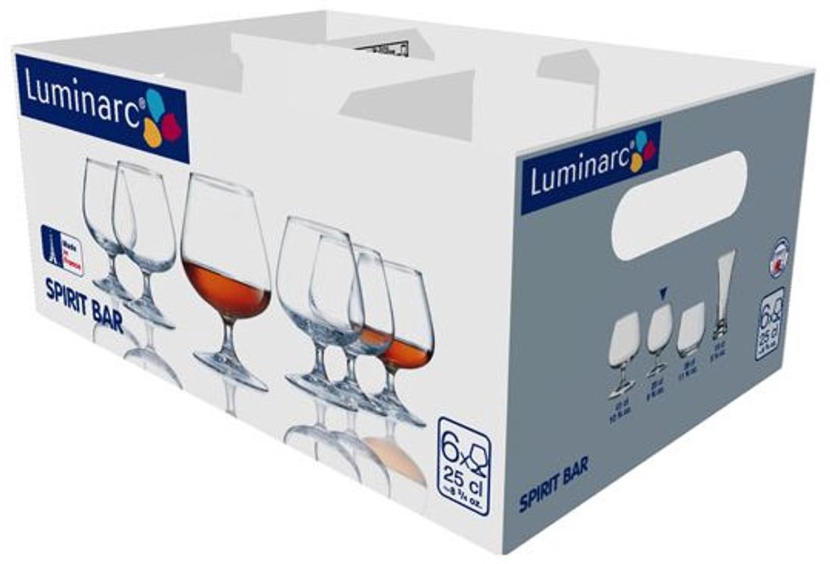 Luminarc Spirit Bar Brandy Cognacglas 25cl PRIJS 1 STUK