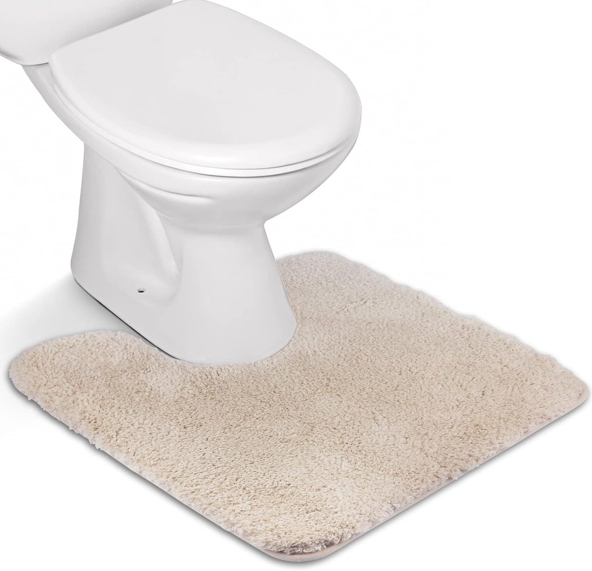 FCSDETAIL Antislip, hoogpolige badmat, machinewasbare badmat met waterabsorberende, zachte microvezels, voor badkuip - ShopVlot