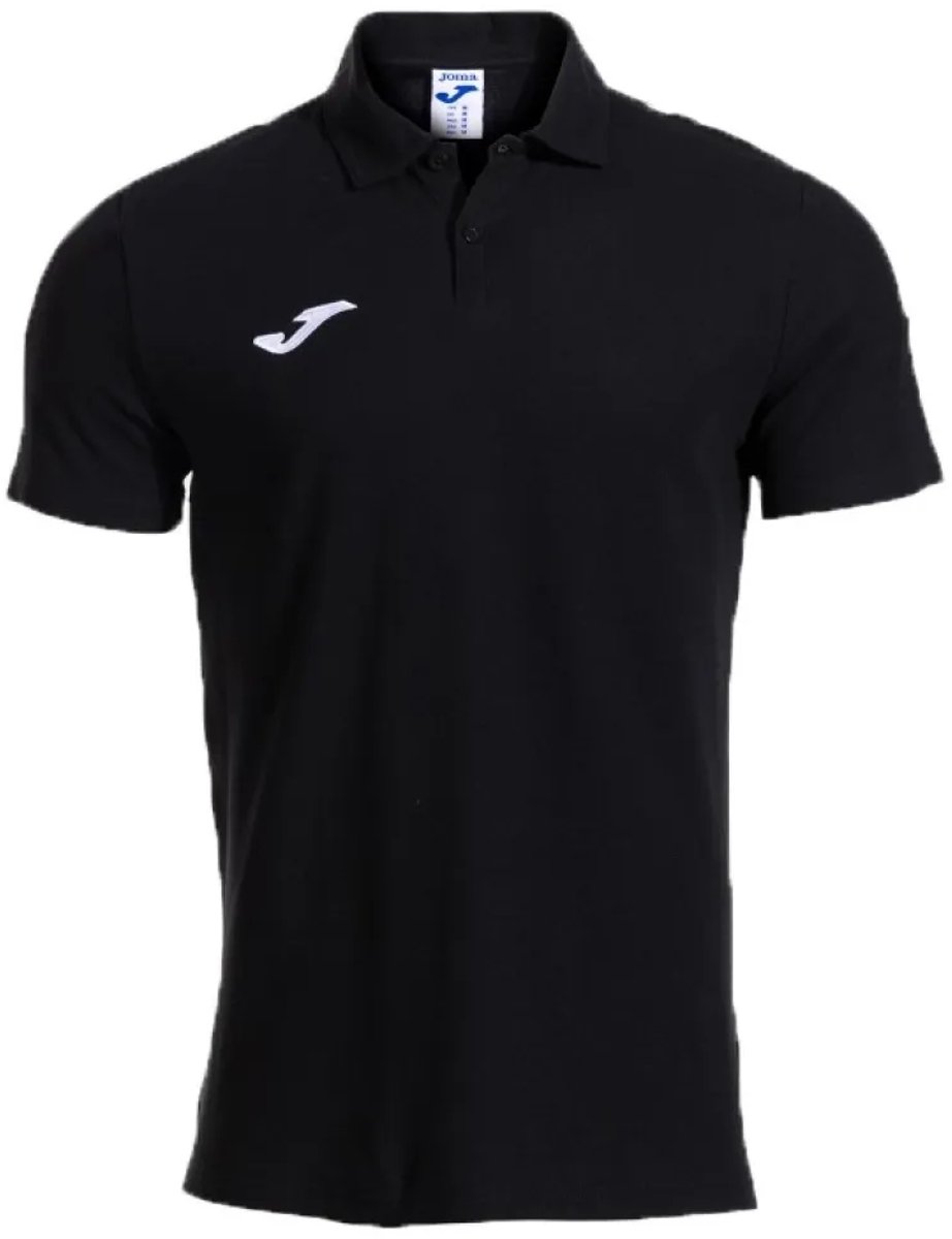 Joma Olimpiada Korte Mouw Poloshirt Zwart XL Man