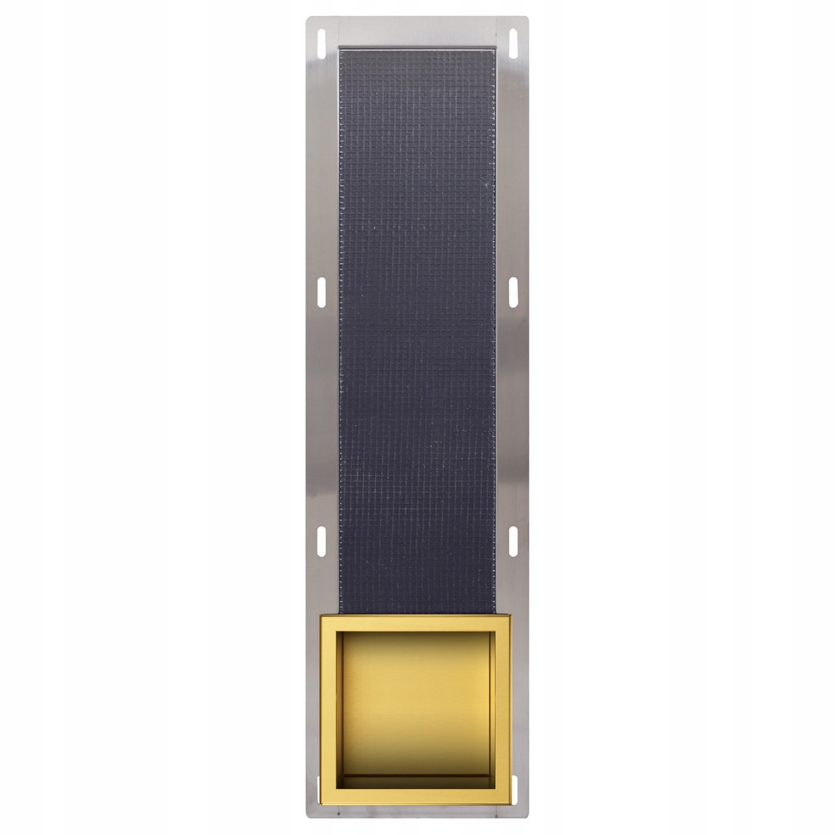 Balneo WALL-BOX PAPER 3 Goud - Wandmontage Toiletrolhouder