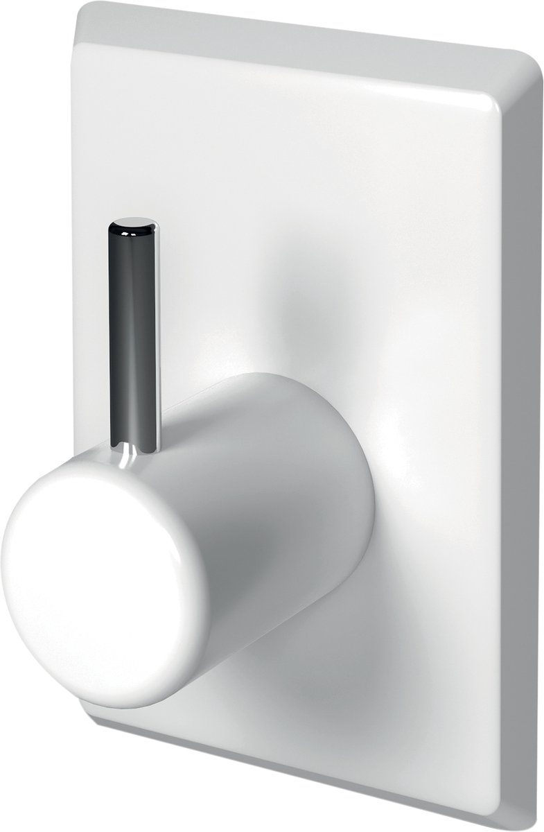 Wandhaak Badkamer – Set van 4 Handdoekhaken – Badkamer Haak van Verchroomd ABS – Minimalistisch Design