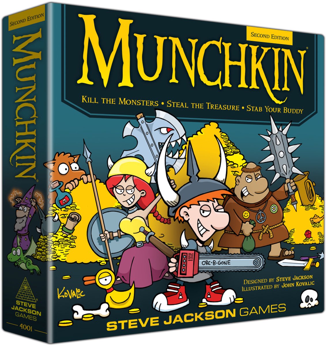 Munchkin Deluxe 2nd Edition - bordspel - Engels